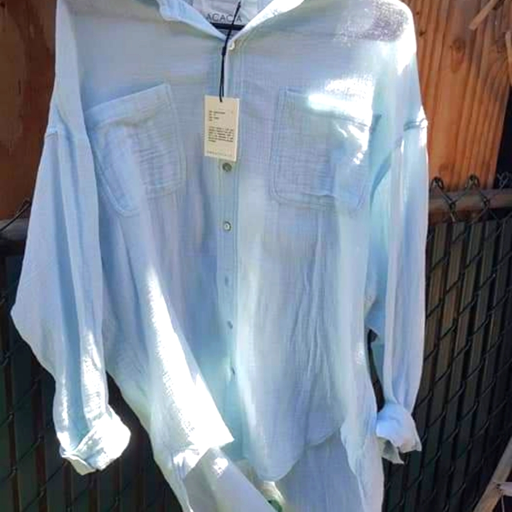 Acacia Santa Fe Gauze Cotton Top